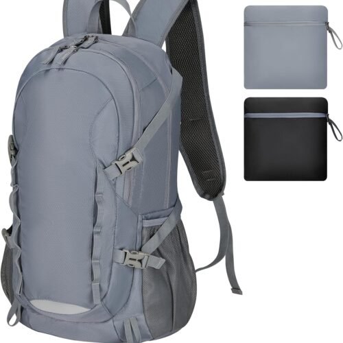 Waterproof Nylon Travel Organizer Bag with Survival Whistle