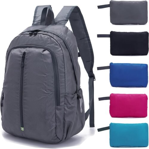 Foldable Travel Organizer Bag with Concealed Back Pocket