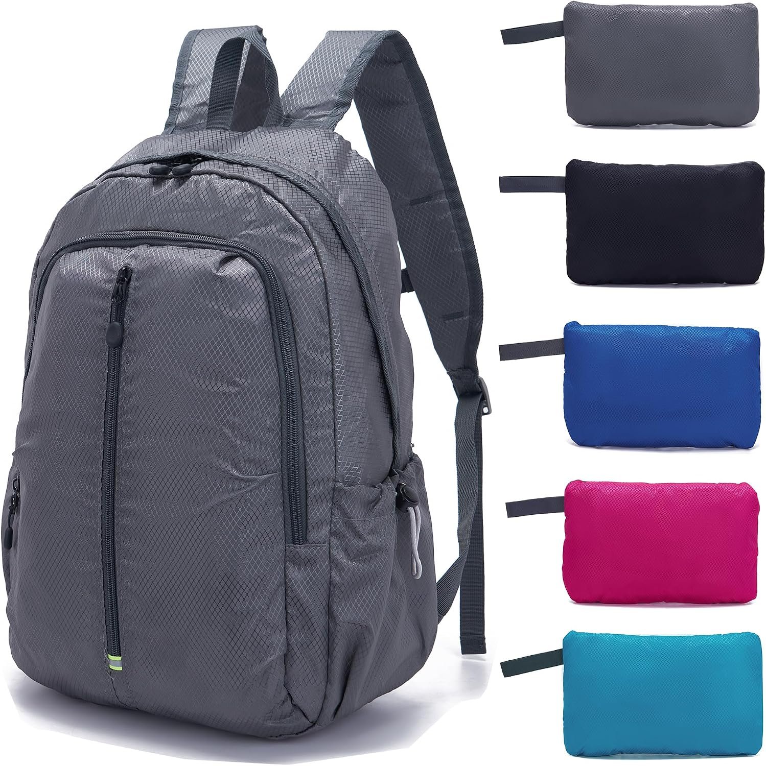 Foldable Travel Organizer Bag with Concealed Back Pocket